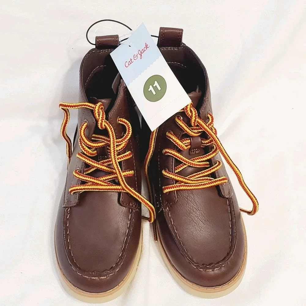 Cat & Jack Kids Boots Brown Size 11